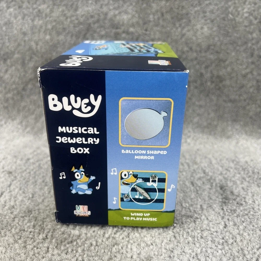 Bluey Musical Jewelry Box 3+ Mini Treasures Bluey Spins Bluey Theme Song Plays‎